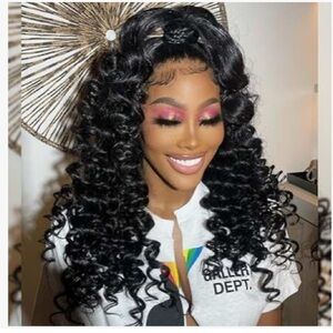 16” human hair wig